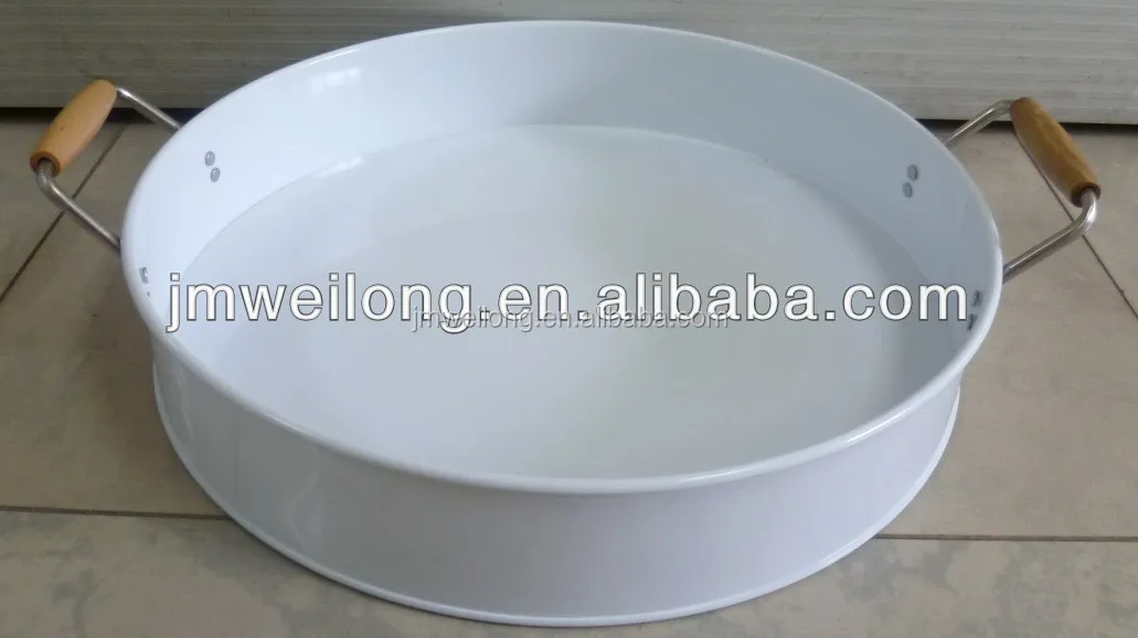 round tray with handles