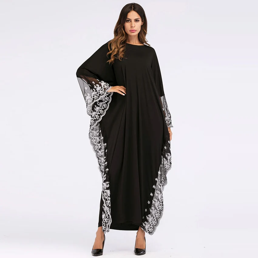 Muslim Turkish Dubai Abaya Musulman Arab Worship Service Fashion Adult ...