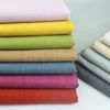 100% solid dyed plain linen fabric,100% Linen Bulk Linen Fabric