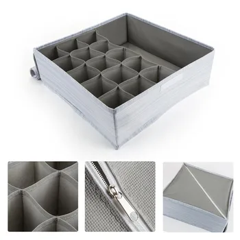 Underwear Socks Ties Bra Organizer Foldable Drawer Divider Storage