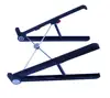Portable aluminum adjustable foldable laptop stand