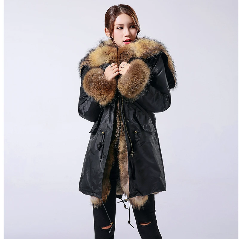 waterproof faux fur lined parka