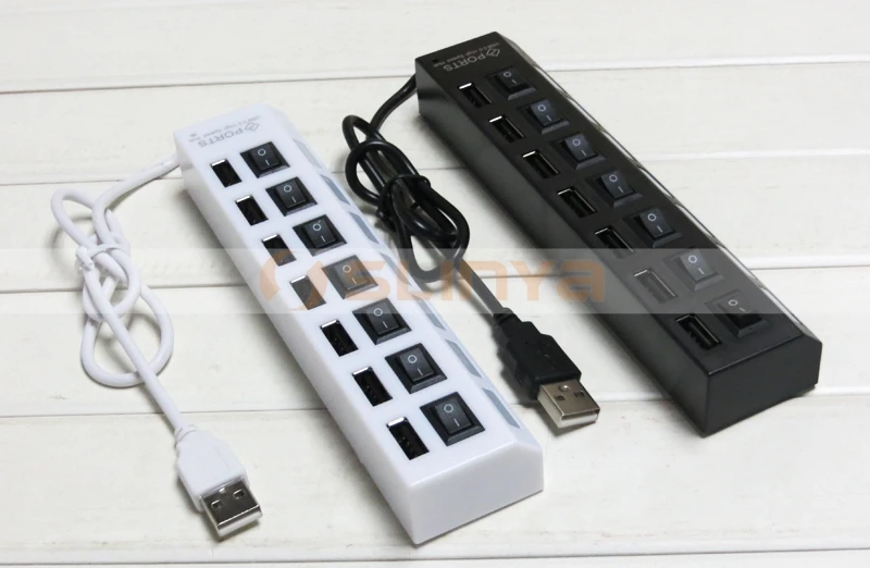 Overvoltage Protection Switches Control 7 Ports Usb Hub Driver With Led