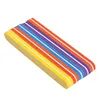 Top Quality Colorful 100/180 Round Nail Files Buffer Nail Tips Polishing Grinding Manicure Pedicure Tools C010