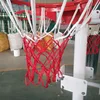 Factory Custom All-weather Nylon basketball Hoop Net Durable High Strength Weaving Basketball Net