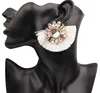 New Tassel Earrings alloy ear jewelry luxury flash gem Bohemia ear studs