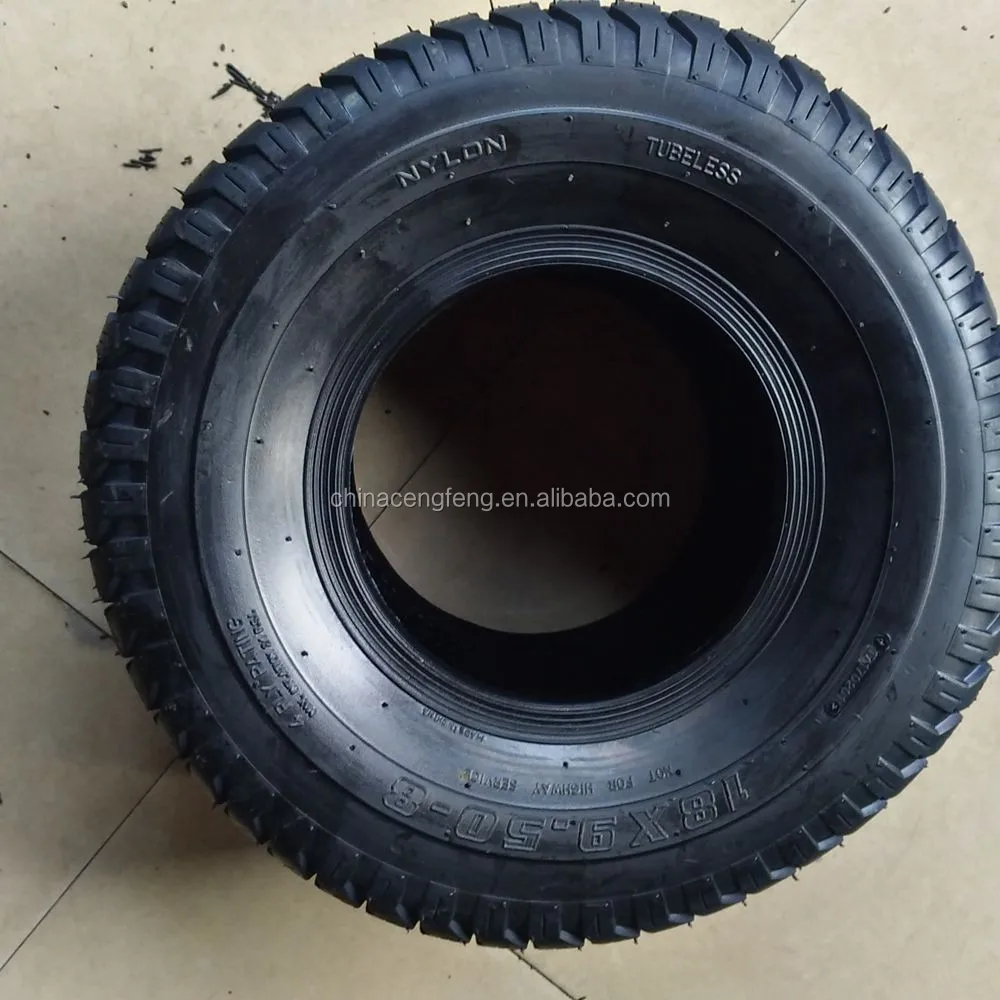 Garden riding lawn mower tire and wheel 18x9 50 8 tubeless tire kenda