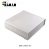 ABS plastic desk-top electronic component enclosure with stands