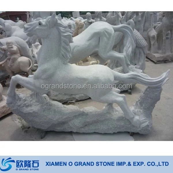Large Stone Garden Statues Horse Sculpture Stone Horse Garden Statues