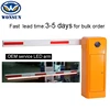 LED Display Boom Barrier Gate Parking Automatic For Highway Toll