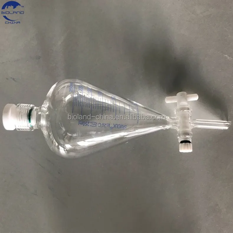 Laboratory Water Oil Separation Vertical Separatory Funnel Oscillator