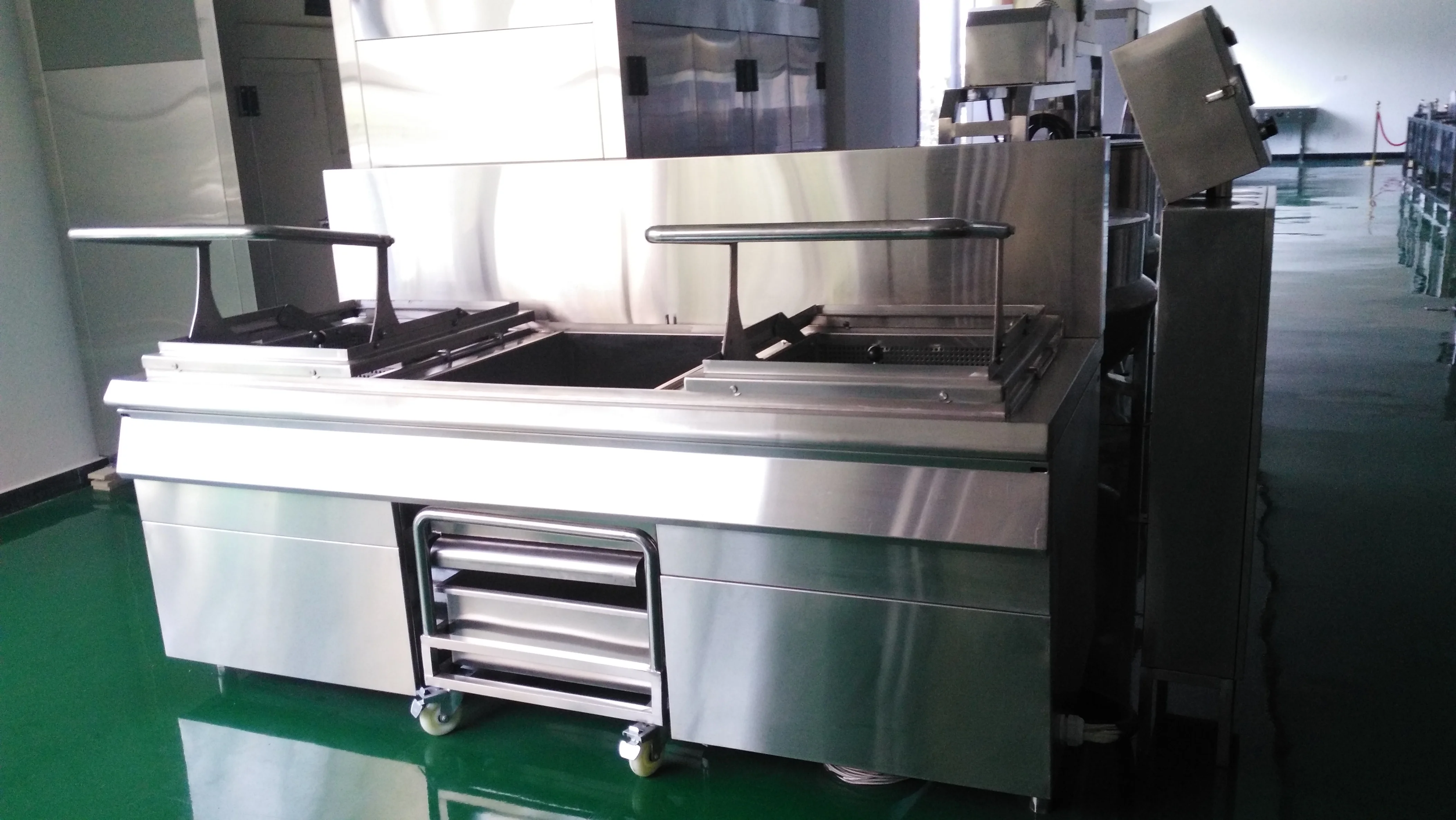 Xyxz2(e) Food Processing Kitchen Equipment Automatic Kfc Chicken Frying Machine Buy Chicken