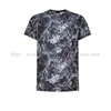 Custom Oem 2015 Marble Print Black Fashion Polo T Shirt Men