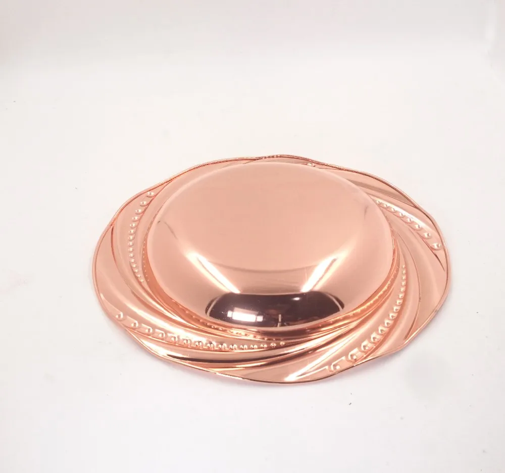 Food Safety Elegant Deep Gold Charger Plates Buy Gold Glass Charger