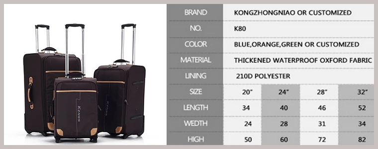 promotion Cabin travel bag on wheels good choice Luggage Set suitcase bags