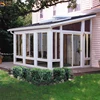 Aluminum patio garden sun room sunroom glass house roof design
