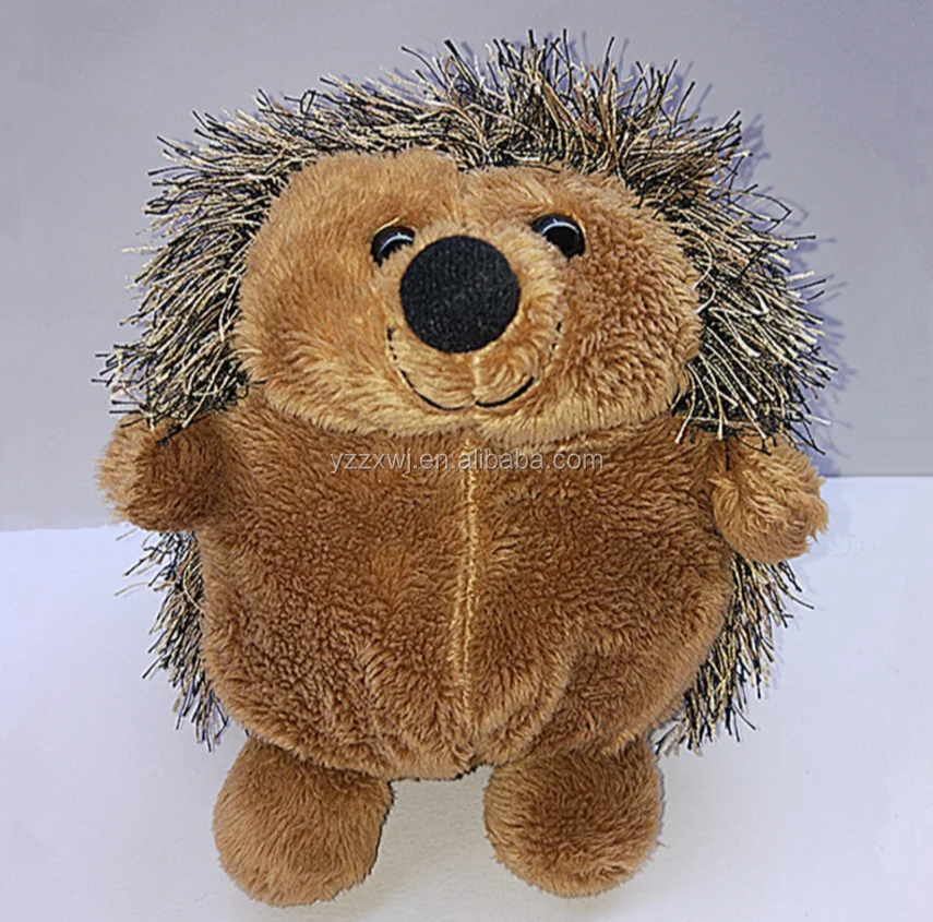 Free Sample Custom Hedgehog Shape Stuffed Plush Toy Stuffed Plush