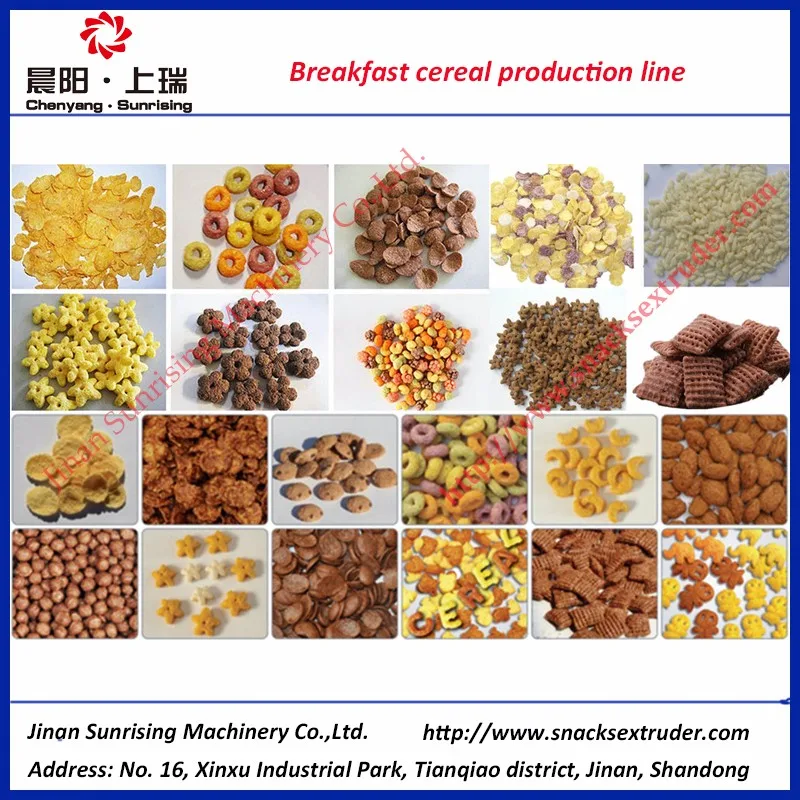 Puffed cheese ball snac extruder processing machinery