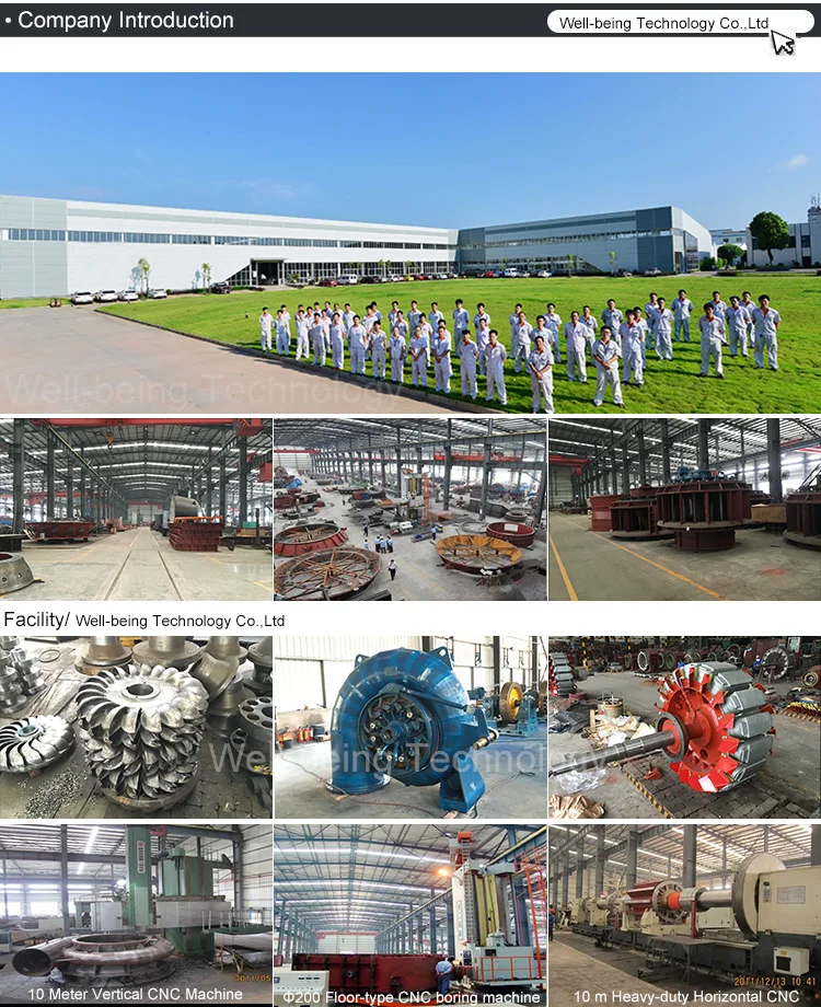 micro hydro propeller turbine