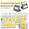 COB LED Chips 20W 30W 50W 70W 100W High Power Lamp Bulb Warm/White Flood Light Spotlight Chip Smart IC No Driver DIY Lighting