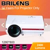 Brilens Ivy 1280x768 720P 2500 ANSI lumens projector,Free Shipping Mini LED Projector,Home Business digital projector