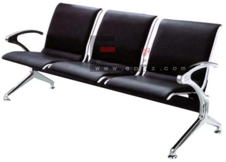 Cheap 3 Seater Soft Airport Waiting Chair Lounge Chair Bench View
