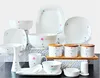 guangzhou hotel decor high quality simple dinner set
