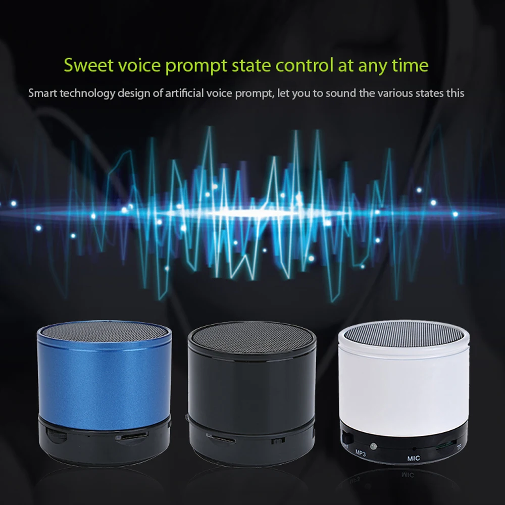 Bluetooth Receiver FM Radio Wireless Stereo Portable Bluetooth Speaker for mobile phone - ANKUX.COM