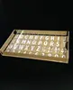 customized design and size all kind os acrylic divided storage box