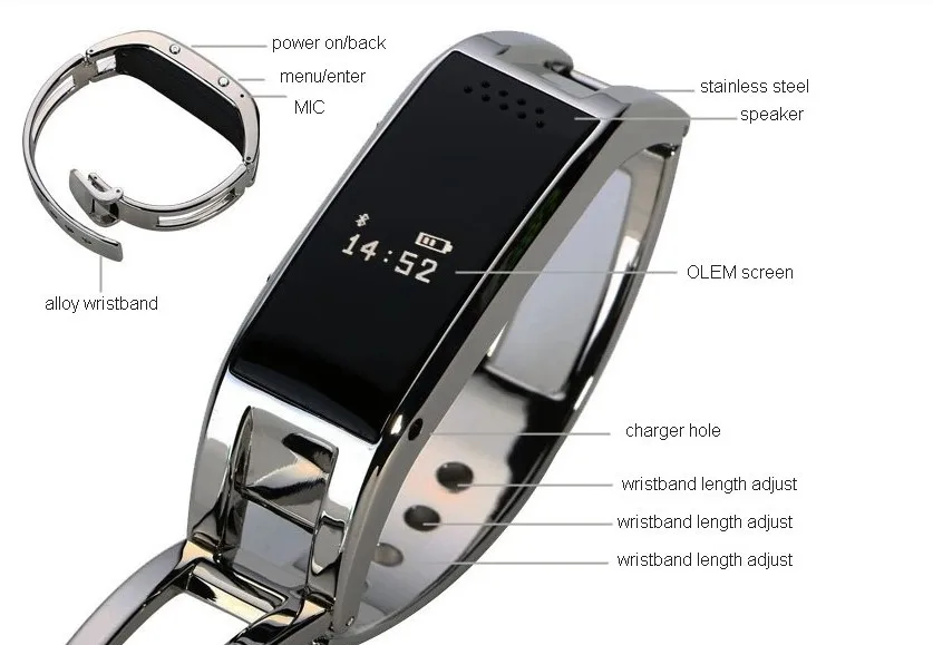 D8 Smart Bracelet    -  2