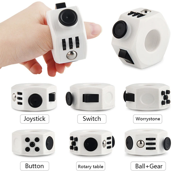 Multifunction Six Side Magic Cube Fidget Finger Spinner Ring Anti Stress Magic Ring Toy Buy Magic Ring Toy Stress Toy Anti Stress Toy Product On Alibaba Com