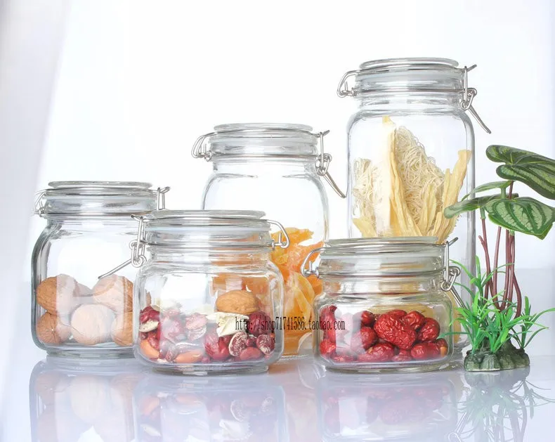 1 Liter Wholesale Airtight Glass Jar With Bamboo Lid 500ml Buy Glass