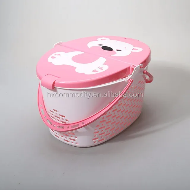 Pp Laundry Basket Cheap Plastic Baskets With Handles And Lid Buy Small Plastic Baskets Handles