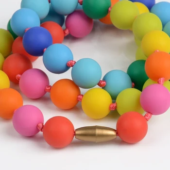 silicone teething beads