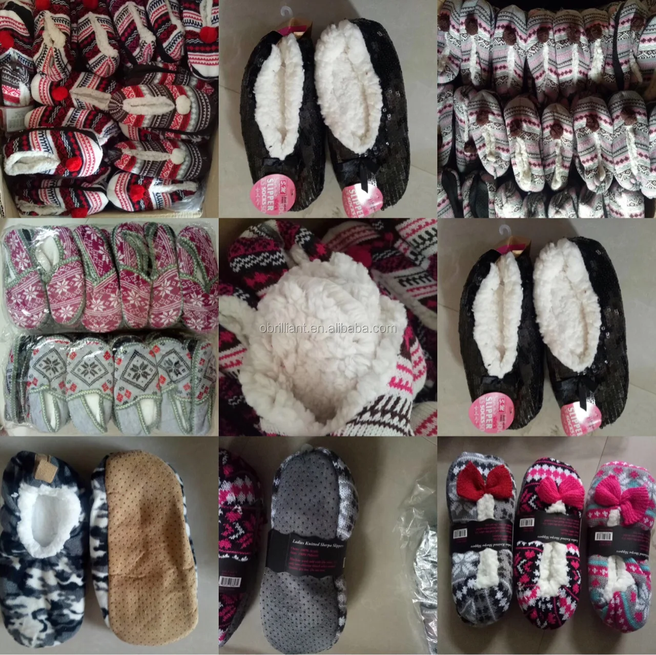 Toddler Fuzzy Slipper Socks