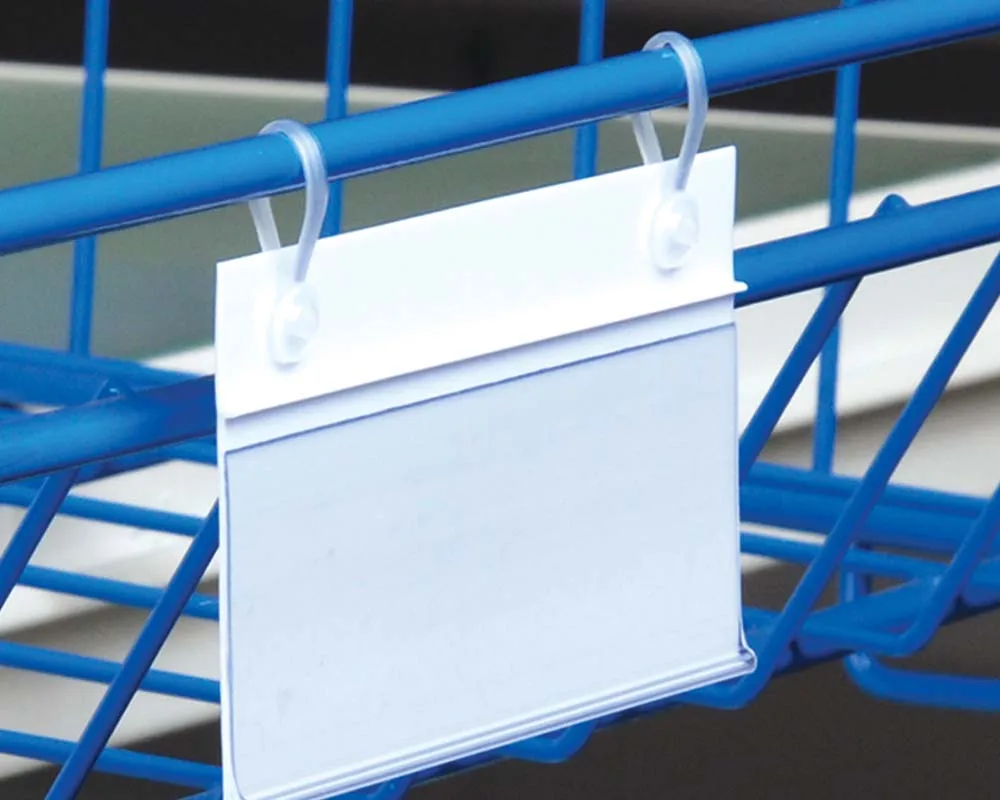 60mm H Meethope Pvc Plastic Extrusion Hanging Retail Shelf Food Display
