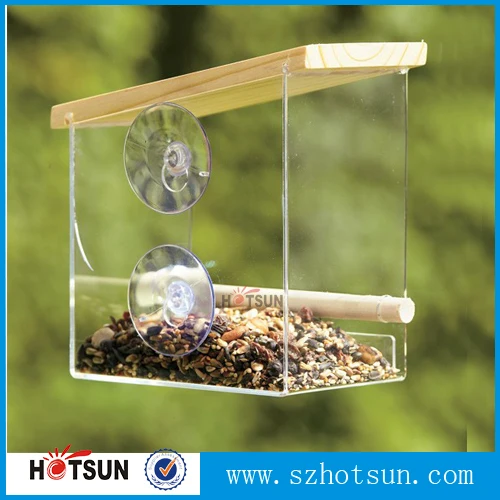 Window Bird Feeder Clear Window Bird Feeder Acrylic Window Bird