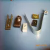 small high precision CNC machined brass hardware parts/brass fitting for furniture corner/handbag