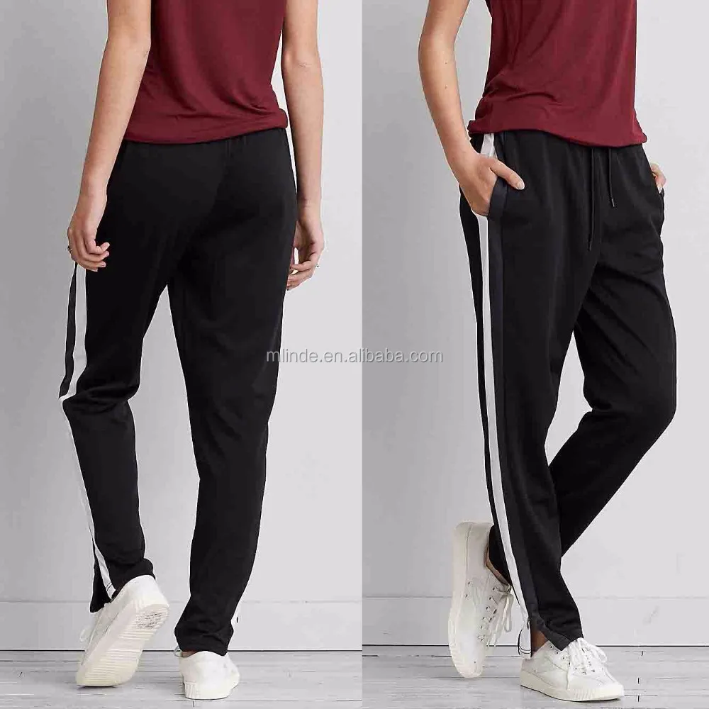 polyester track pants womens