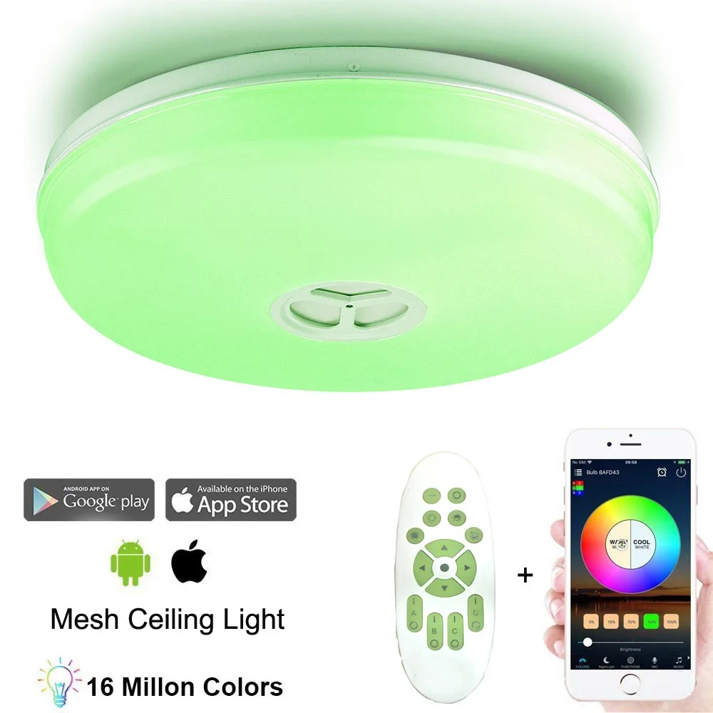 smart bluetooth music lamp app