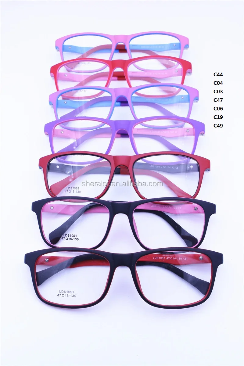 Wholesale 1091 Tr90 Materials 180 Degrees Flexible Spring Hinge Square Shape 13 Dual Solid