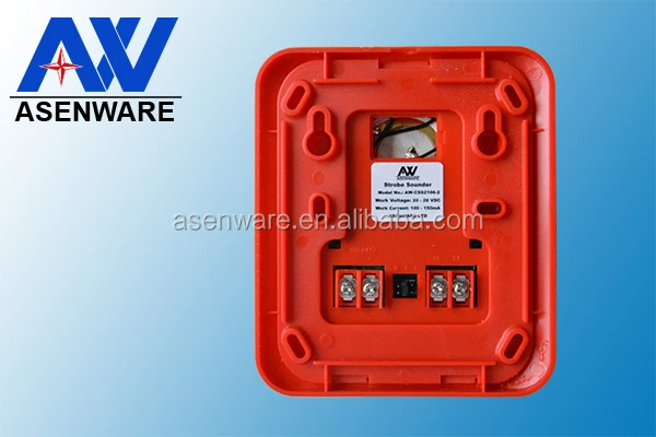 High quality Fire Strobe Sounder Siren for Fire alarm system