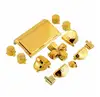 for PS4 Chrome controller Full button Parts Set (Thumbsticks, Buttons, D-pad, Triggers, Touchpad) for ps4 Controller