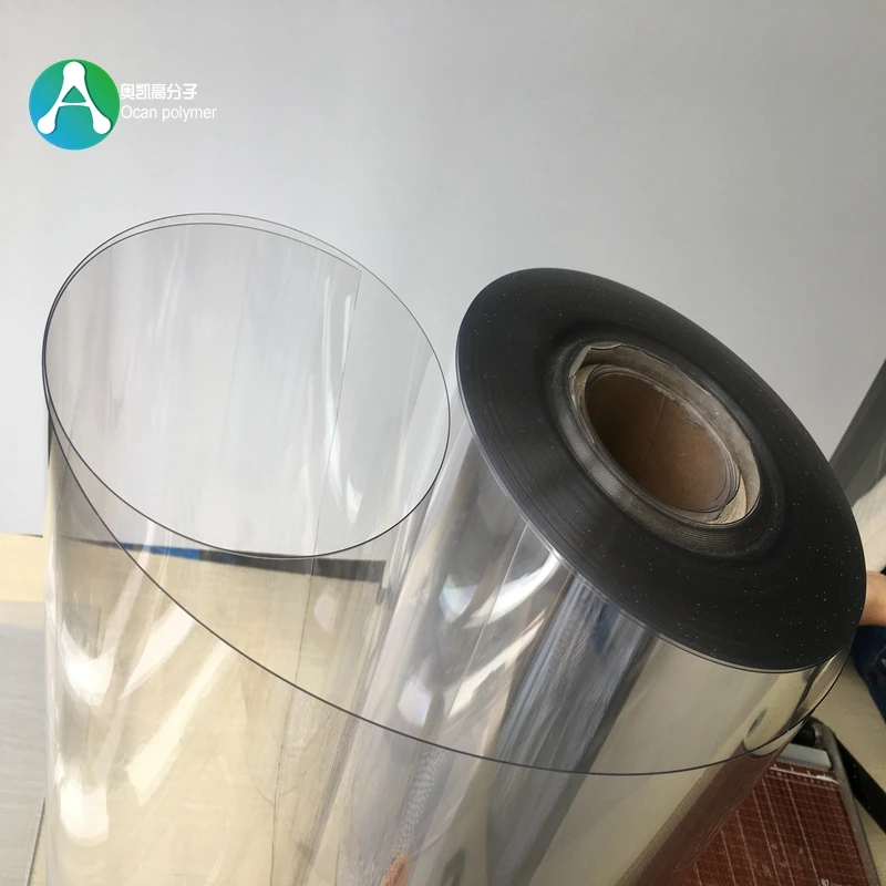 0.3mm Transparent Plastic Pet Roll Film For Thermoforming Buy Pet