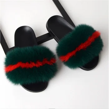 mink fur slides wholesale