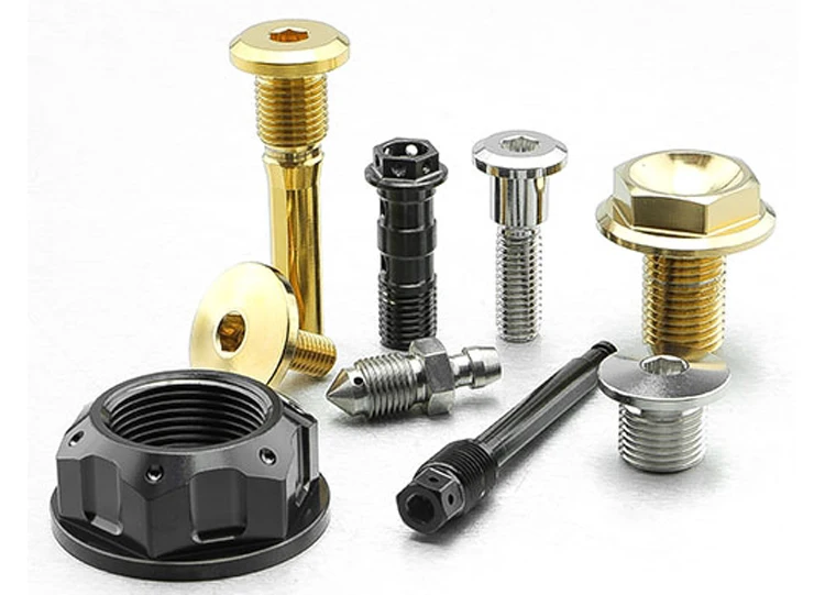 阳极氧化颜色 m3 m4 m5 m6 m7 m8 m10 自行车螺栓钛摩托车螺丝