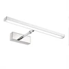 Modern minimalist led wall lamp adjustable stainless steel hotel bathroom mirror light