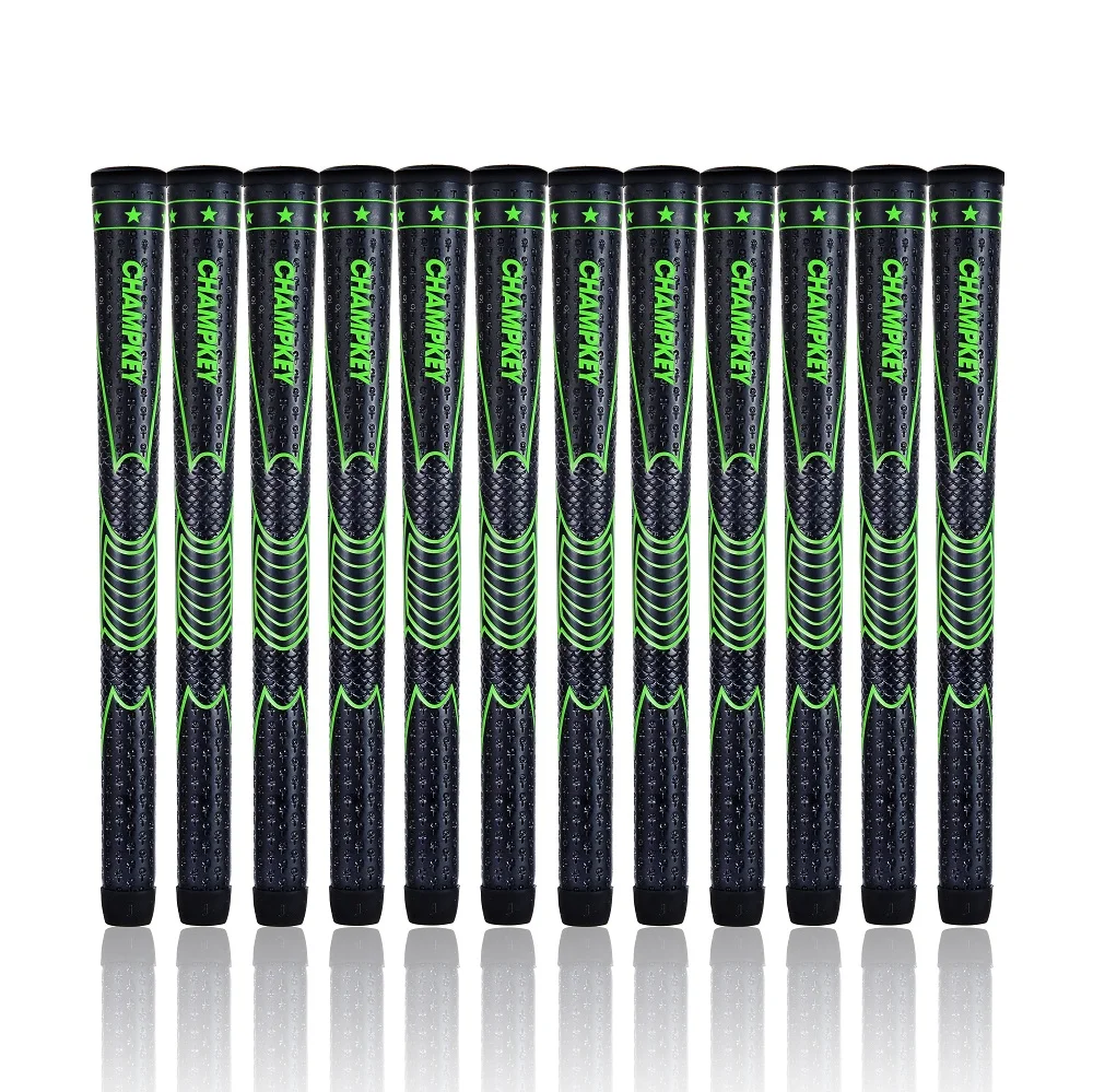 New Champkey Men's Limited Edition Black/green Golf Grip Three Size