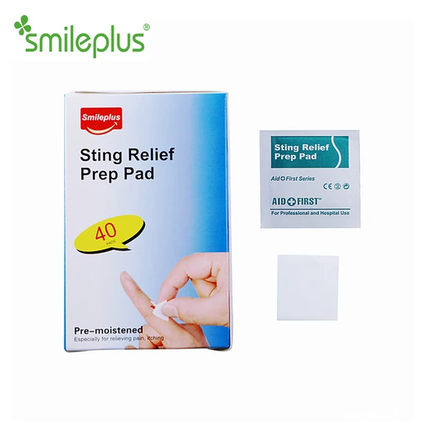 sting relief prep pad