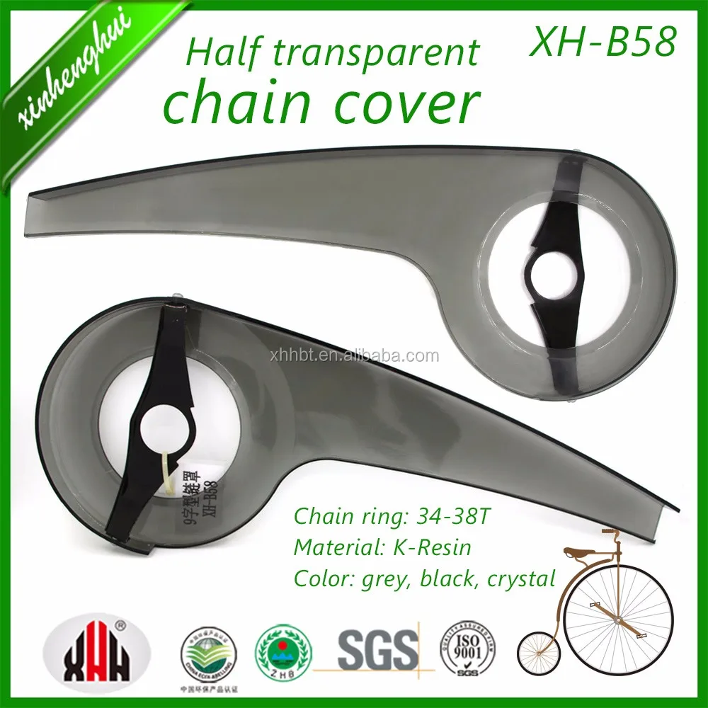 Xhb58 3438t Pshape Plastic Bike Chain Cover,Bicycle Chain Guard,Bike Chain Cover Manufacturer